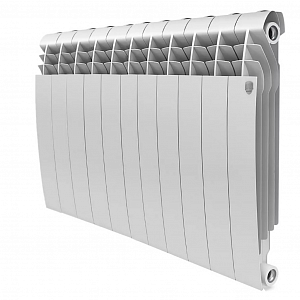 Радиатор биметаллический Royal Thermo BiLiner 500 Bianco Traffico (Белый) - 11 секций